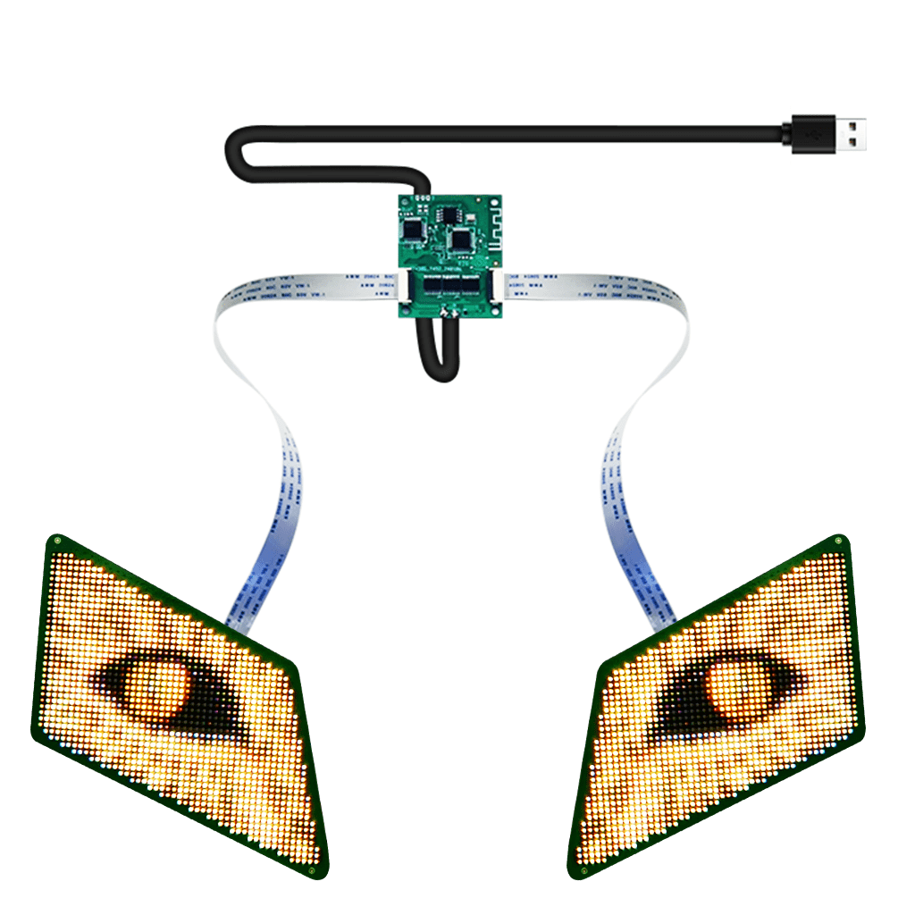 Programmable Eyes LED Display
