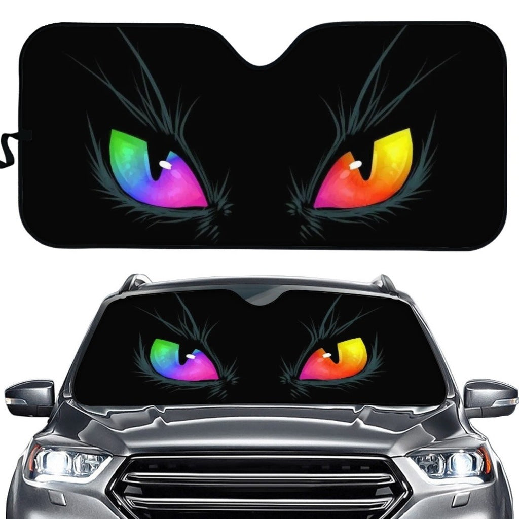Eyes Windshield UV Protector