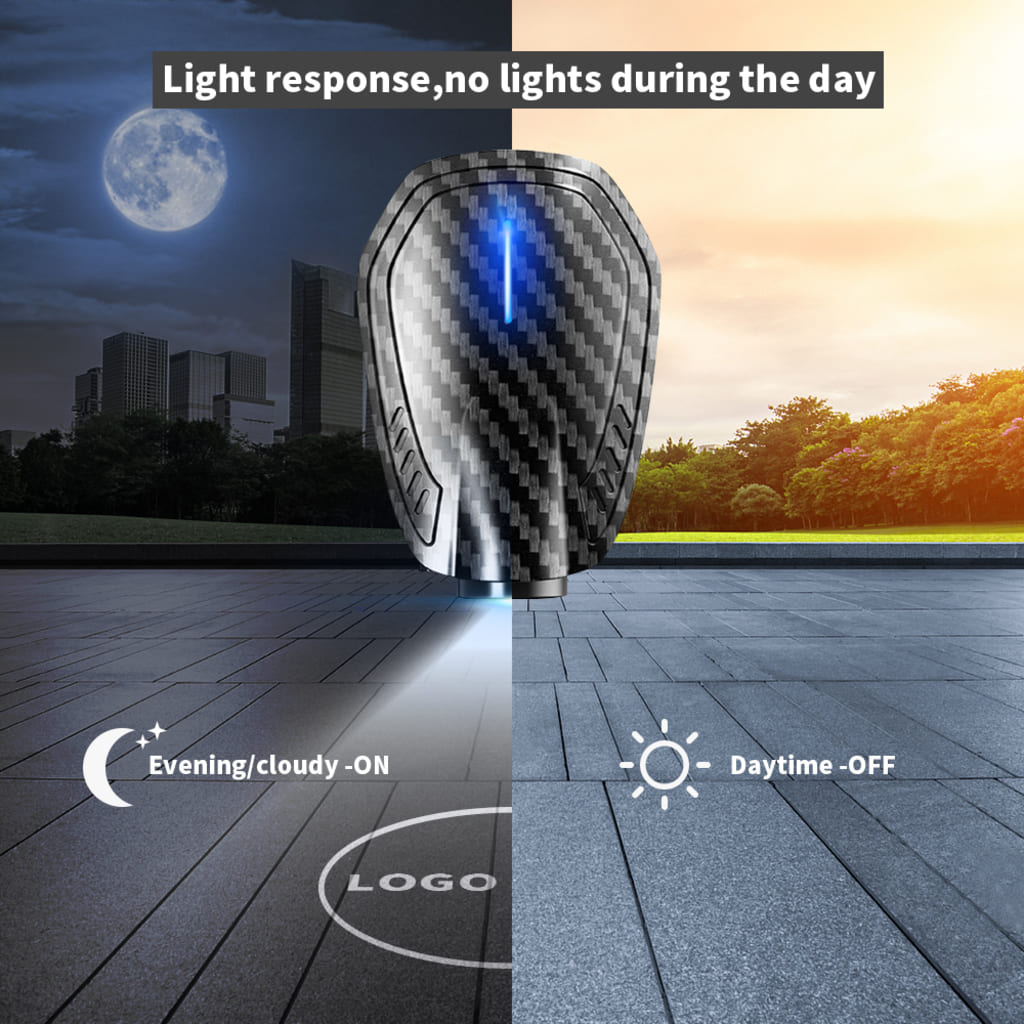 Chargable Rotatable Car Door LOGO Projector